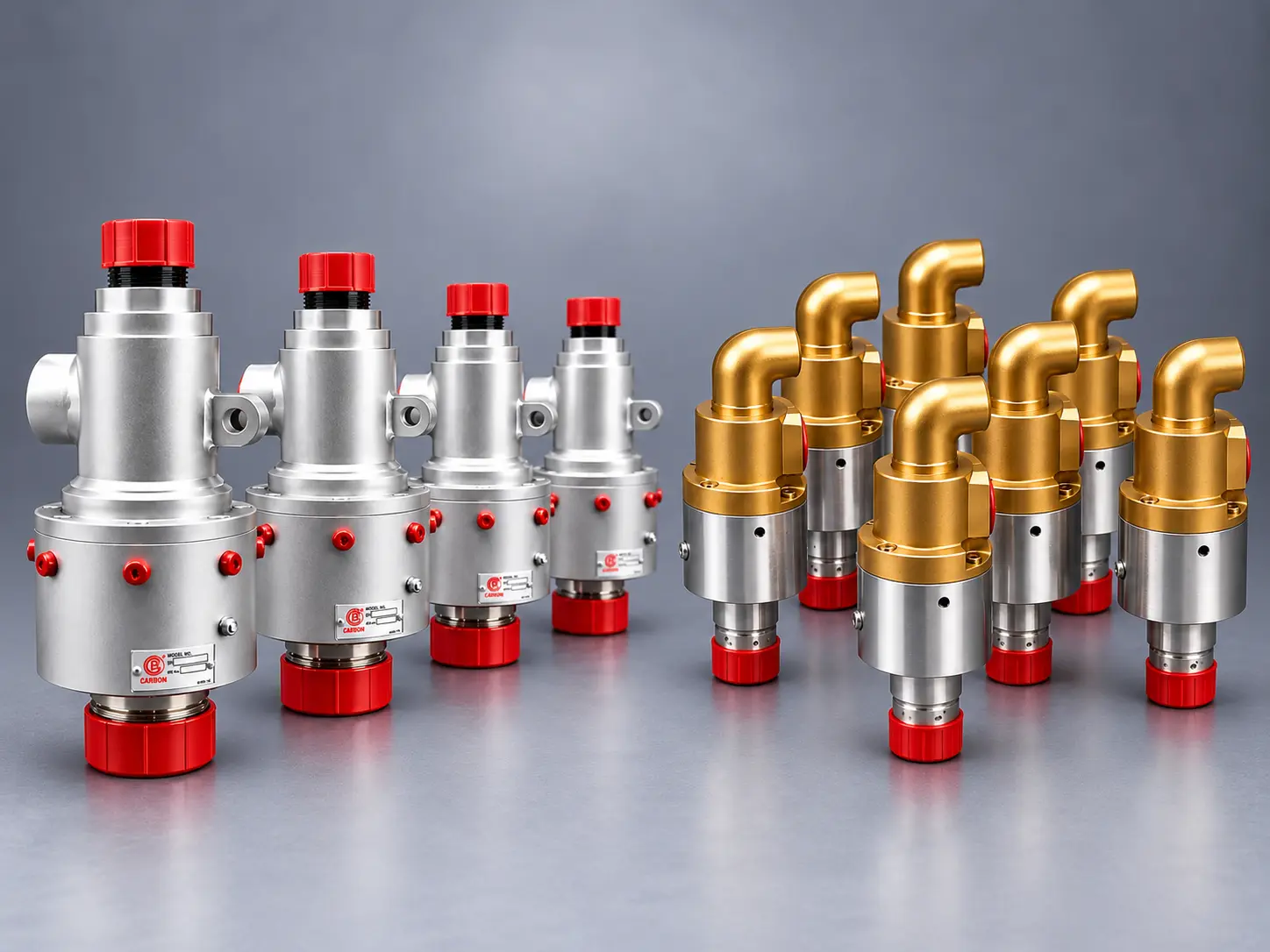 CARBON rotary unions — 101 to 107 series
