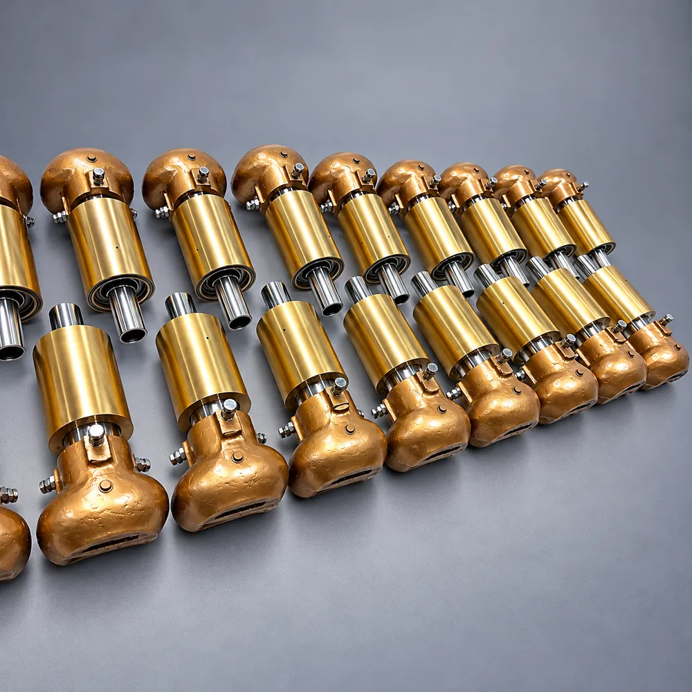 5000A rotary joint &mdash; customer counter-flange mount, photo 1