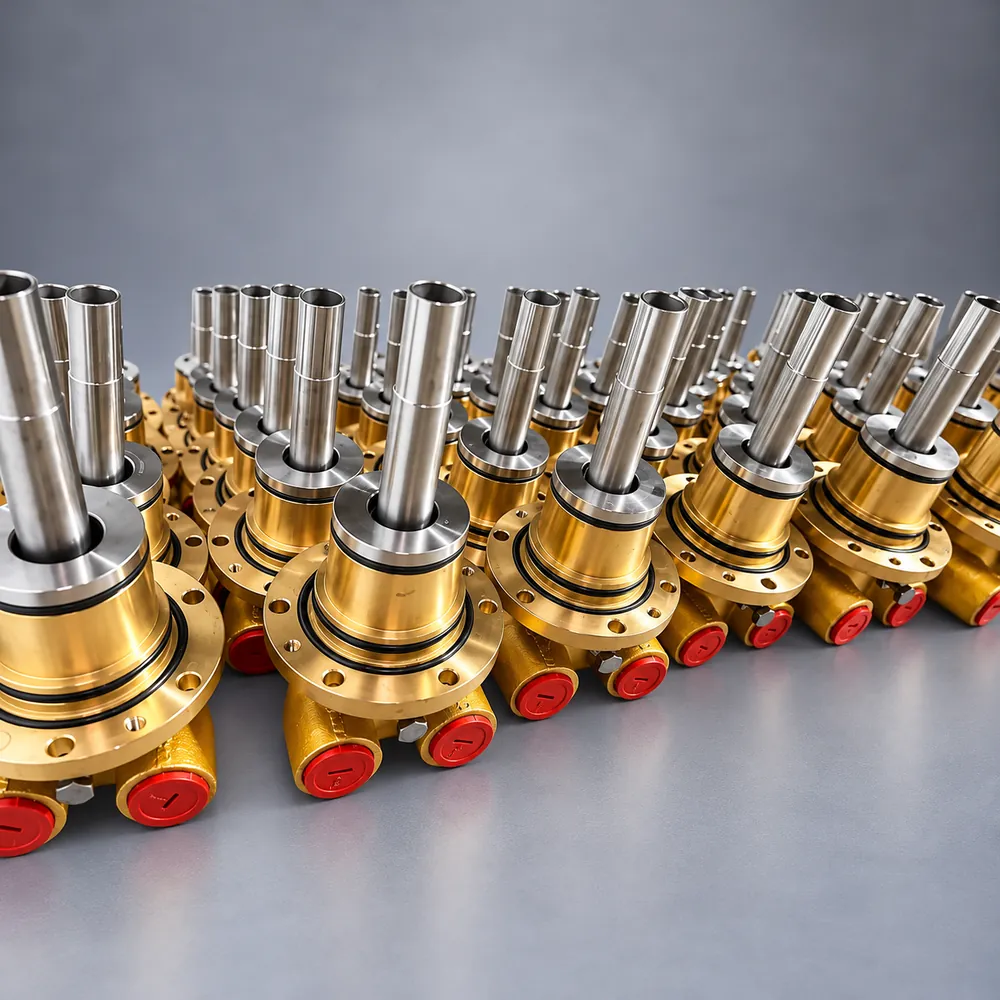 5000B rotary joint &mdash; factory-fitted flange mount, photo 1