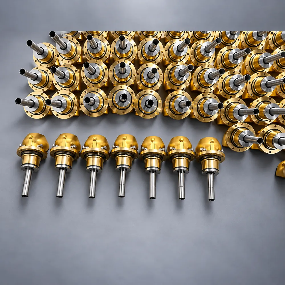5000B rotary joint &mdash; factory-fitted flange mount, photo 2