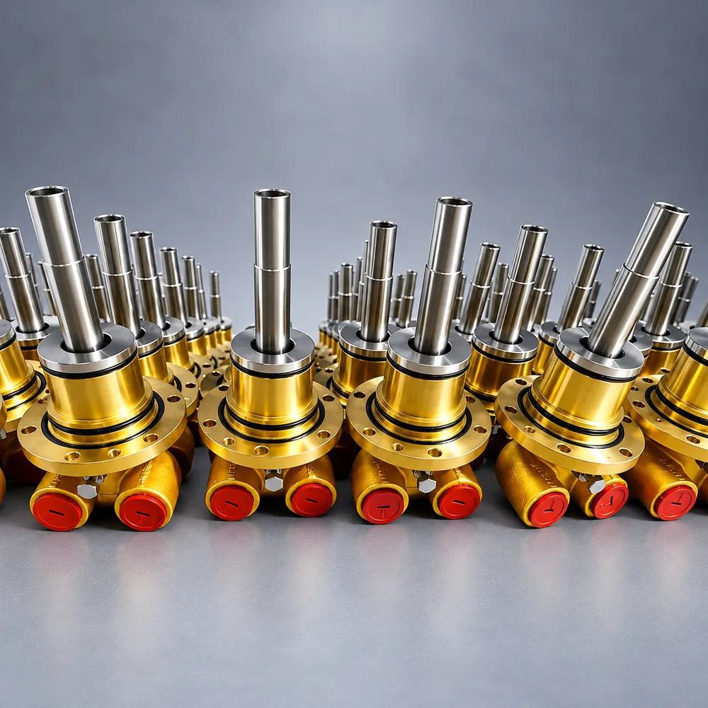 5000B rotary joint &mdash; factory-fitted flange mount, photo 3