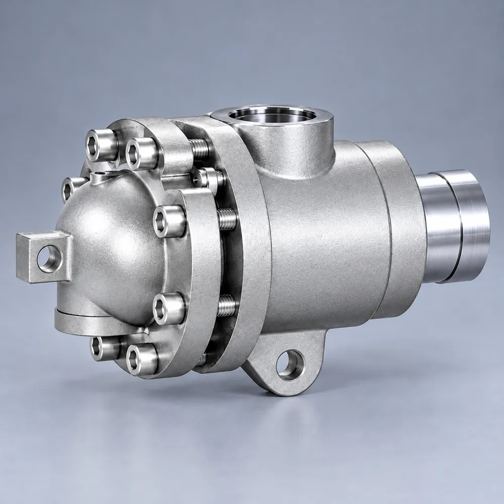 701 Series Rotary Joint &mdash; detail view